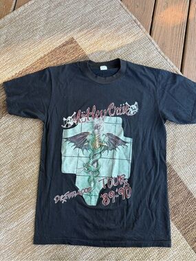 Motley Crue Dr feel good tour 1989-1990 size large